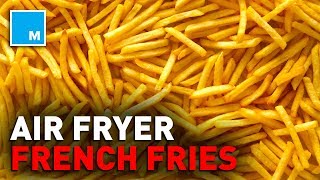 How To Make FRENCH FRIES in an AIR FRYER [upl. by Nikolos]