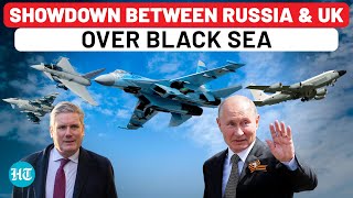 Putins Russia Scrambles Su27 As It Intercepts British Warplanes Over Black Sea [upl. by Ydurt]