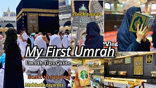 My First Umrah Vlog  Makkah Ziyarat  Clock Tower Lesson I learned During Umrah Safarnama [upl. by Dilaw]