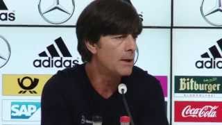 WMHitze Joachim Löw quotDeutlich weniger Tempoquot  DFBTrainingslager in Südtirol [upl. by Latterll]