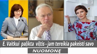 E Vaitkui palikta viltis  jam tereikia pakeisti savo NUOMONĘ [upl. by Raquel]