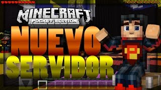 NUEVO SERVIDOR BEDWARS SKYWARS TNT RUN ETC  MINECRAFT PE 0160 [upl. by Rebliw192]