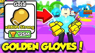 I Bought THE GOLDEN GLOVES And Became THE STRONGEST PLAYER EVER [upl. by Strep289]