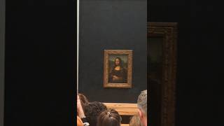 Louvre Museum Paris  Visiting Mona Lisa painting paris louvremuseum painting art shorts tour [upl. by Elleined]