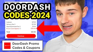 Doordash Promo Code  Existing and New Users  Redeem This Free Food Coupon 2024 [upl. by Niltak]