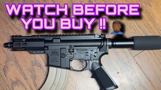 475 inch Barrel 762 Micro AR Pistol THE TRUTH ABOUT MICRO AR PISTOLS [upl. by Sapphera]