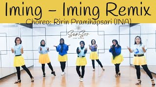 IMING  IMING REMIX Line Dance  Beginner  Choreo Ririn Pramihapsari INA [upl. by Sucam]