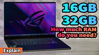 How much RAM should you get in 2024  16GB VS 32GB RAM [upl. by Aroled882]