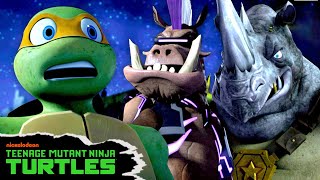 Mikey NAMES Bebop amp Rocksteady 🐗🦏  Full Scene  Teenage Mutant Ninja Turtles [upl. by Beller]