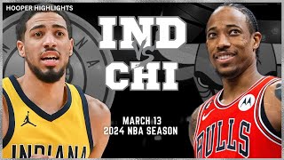 Indiana Pacers vs Chicago Bulls Full Game Highlights  Mar 13  2024 NBA Season [upl. by Aya]