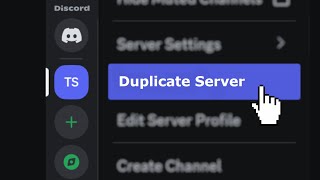 How To Duplicate Discord Server CLONE SERVER [upl. by Buckden271]