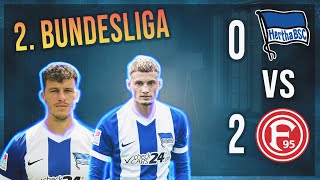 Gebrauchter Tag 🤕 Hertha BSC vs Fortuna Düsseldorf 02 ANALYSE 🏟 2 Bundesliga [upl. by Lirrad]