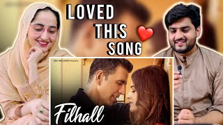 FILHALL  Akshay Kumar Ft Nupur Sanon  BPraak Jaani  Arvindr Khaira Ammy Virk PAKISTAN REACTION [upl. by Aserehs]