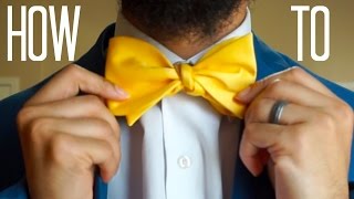 How to tie a Bowtie for Beginners [upl. by Reffotsirhc600]