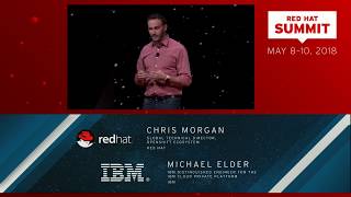 Matt Hicks at Red Hat Summit 2018 Strength of the partner ecosystem [upl. by Chaffinch]