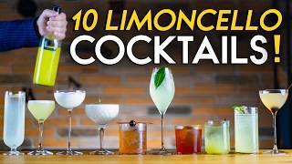 Top 10 Limoncello Cocktails plus Lime amp Orange [upl. by Adnuhsal]