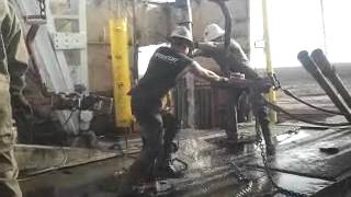 Roughneck throwing spinning chain [upl. by Einafpets]