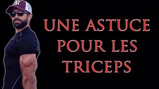 1 astuce pour tripler le volume de vos Triceps À300 [upl. by Sarat]