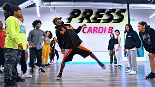 Cardi B  Press  Robert Green Choreography [upl. by Lillith]