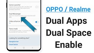 OPPO  Realme Dual Apps Dual Space Enable Hidden Tips And Tricks [upl. by Ttegirb]