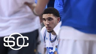 LiAngelo Ball two other UCLA players wont fly home with team  SportsCenter  ESPN [upl. by Serrano224]