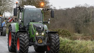 Tractor Run  Drinagh  17th December 2023 [upl. by Moia]