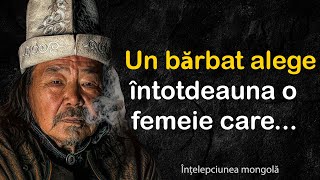 Scurte citate și aforisme ale înțelepților mongoli incredibil de înțelepte [upl. by Nilekcaj52]