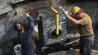 EAF Refractory Installation  How to Install [upl. by Wey]