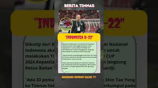 Indonesia u22 menuju Piala AFF 2024 timnasindonesia sepakbola [upl. by Walston336]