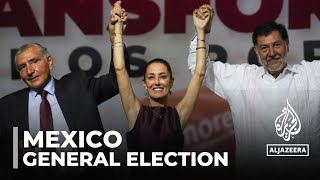 Claudia Sheinbaum named Mexico ruling party’s 2024 presidential candidate [upl. by Anivlis]