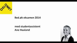 Bedriftsøkonomi eksamen 2014 [upl. by Assirialc]