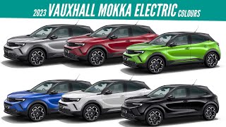 2023 Vauxhall Mokka Electric  All Color Options  Images  AUTOBICS [upl. by Nillor]