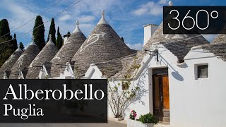 Alberobello in 360°  Puglia [upl. by Keene71]