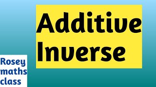 Class 678 Maths NCERT  Additive InverseBack to zero additiveinverse maths [upl. by Macgregor]