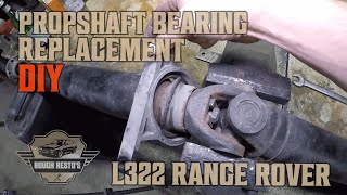 Range Rover L322 Propshaft Bearing Replacement DIY HOWTO [upl. by Durkee]