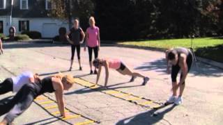 Bootcamp Fitness with no equipment by Kelly Albright [upl. by Icaj]