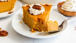 Bourbon Sweet Potato Pie [upl. by Lemar]