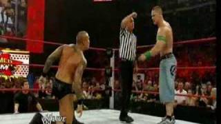 Randy Orton amp John Cena vs Chris Jericho amp The Big Show [upl. by Naivatco274]