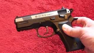 ASG Co2 CZ 75D airsoft pistol review [upl. by Sedda700]