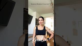 Basics zu Kreatin• für meine Coachees by SARAH HUBER COACHING• fitnesstips fitnesstrainer [upl. by Feld268]