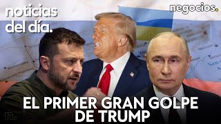 NOTICIAS DEL DÍA el primer gran golpe de Trump Putin advierte a EEUU y Zelensky alerta a Europa [upl. by Alleynad]