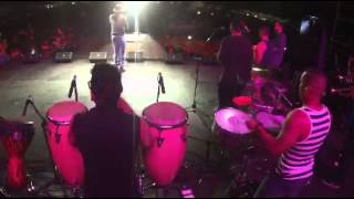 Adelmo Gauna DrumCam  Ronald Borjas  Monton de Estrellas En Vivo [upl. by Noyes838]