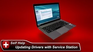 Toshiba HowTo Updating drivers and software using Toshiba Service Station [upl. by Rebm257]