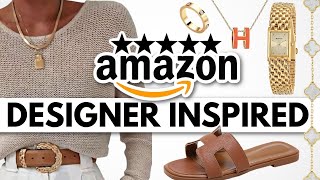 25 Best DESIGNER INSPIRED Items on Amazon [upl. by Enirahtak]