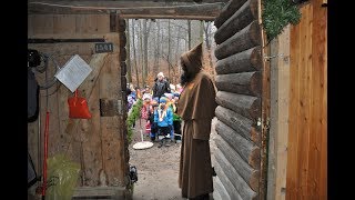 Waldhüsli im Chäferbergwald  Zu Besuch bei Samichlaus und Schmutzli [upl. by Russian]