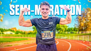 Mon Premier SEMI MARATHON en MOINS de 1H35 [upl. by Concepcion]