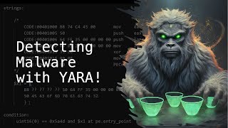 Yara Basics  Getting started with the pattern matching goto for cyber security [upl. by Lahcear]