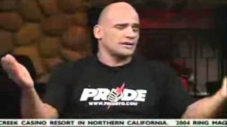 Brian Urlacher Almost Fights Bas Rutten [upl. by Niabi137]