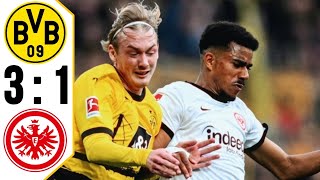 Borussia Dortmund  Frankfurt 31 Highlights  Bundesliga 2024  Bvb vs FRANKFURT [upl. by Kristal]