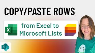 How to quickly bulk import data from Excel to a SharePoint List [upl. by Daffi]
